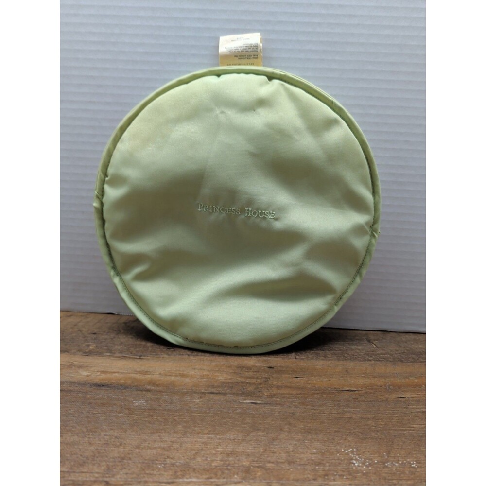 Princess House Heat And Serve Tortilla Warmer Fantasia Green 11"